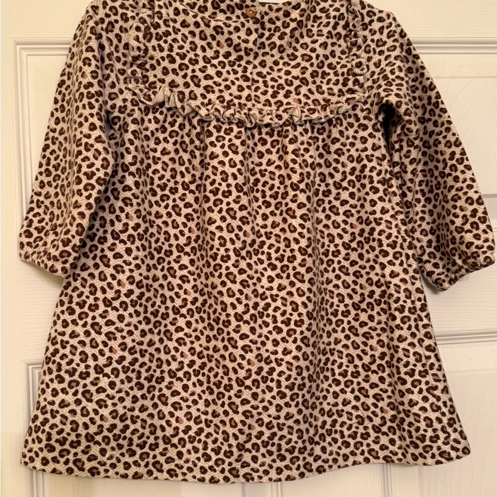 Zara Leopard Print Toddler dress